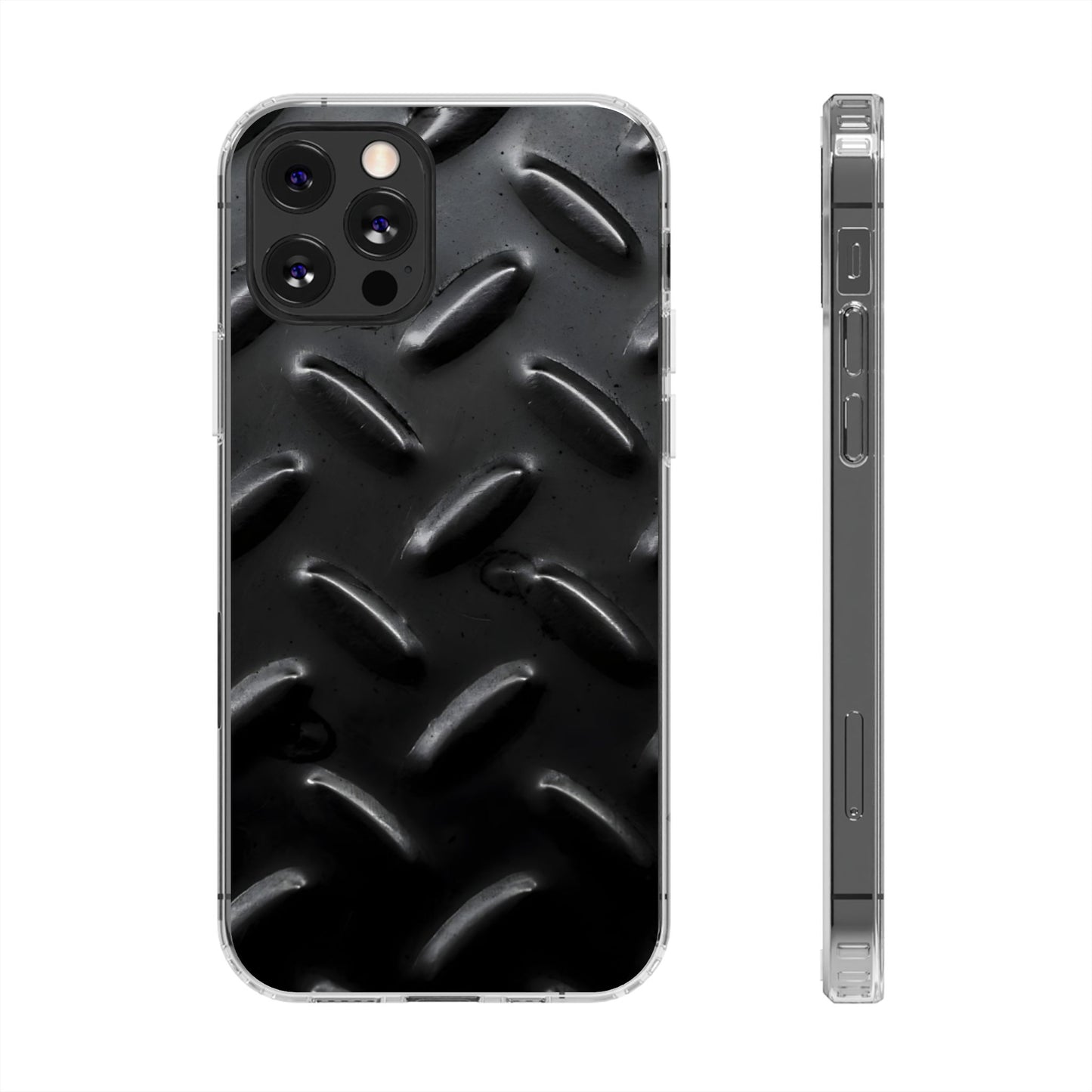 Clear Phone Case – Blackout Plate