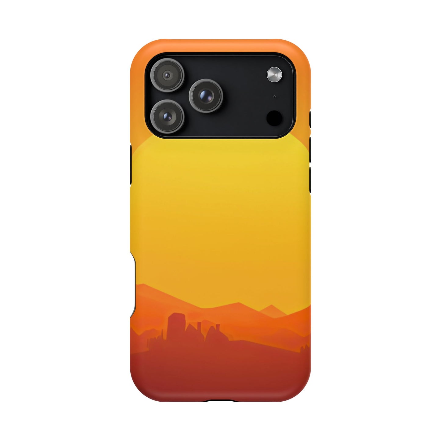Wireless-Charging Compatible Case – Desert Sunrise