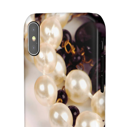 Snap Phone Case – Noir Pearl