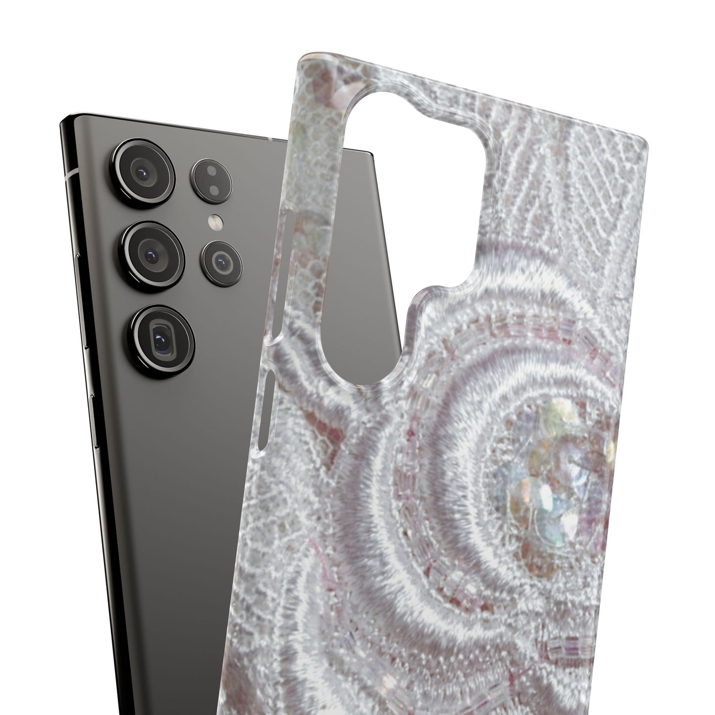 Snap Phone Case – Lace Veil