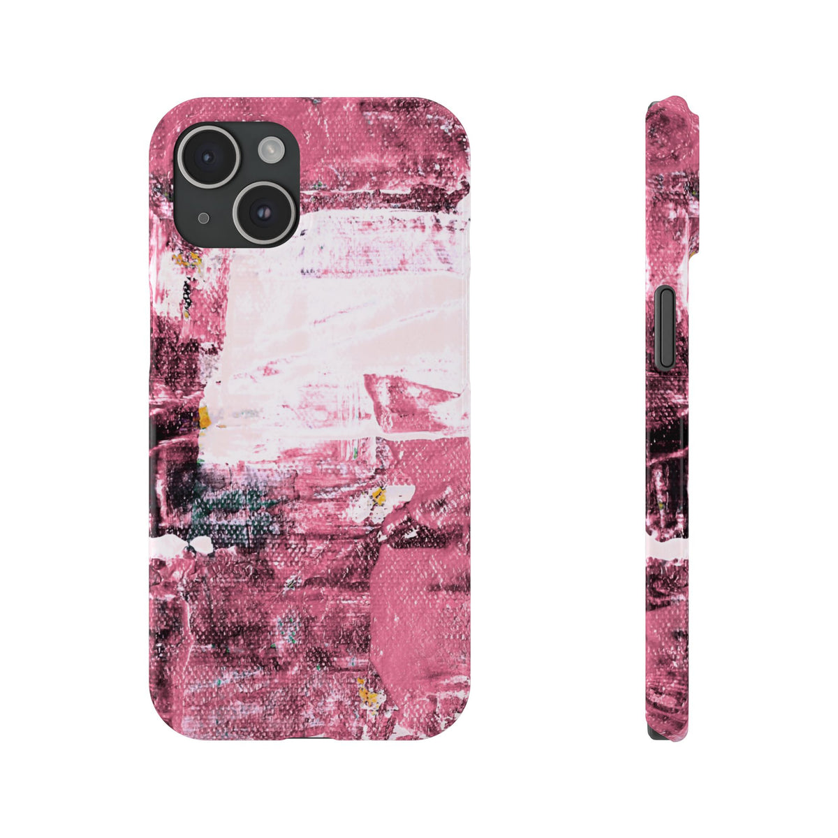 Slim Phone Case – Faded Cranberry – Compatible with iPhone 11–17 Series