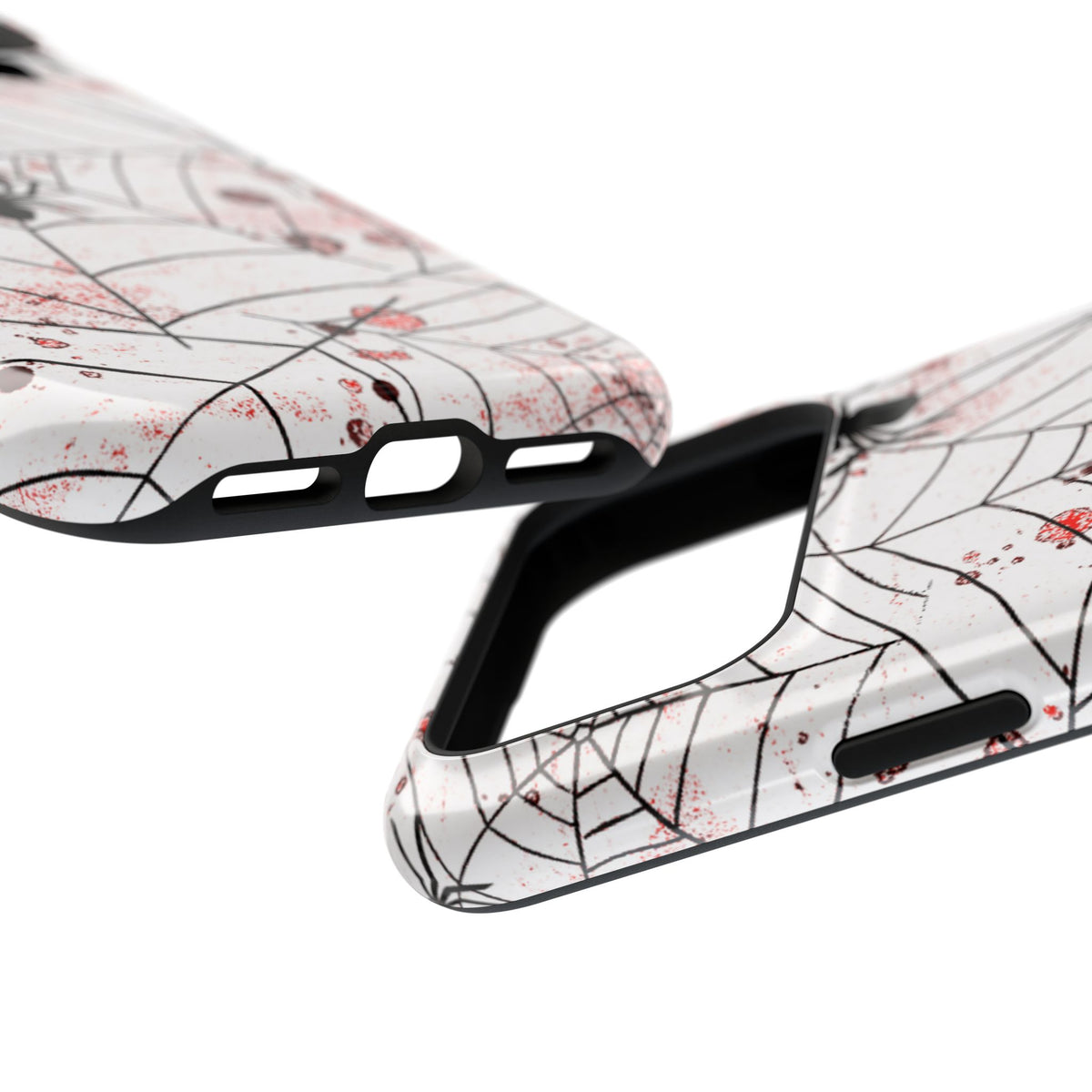 Impact-Resistant Phone Case – Blood Web