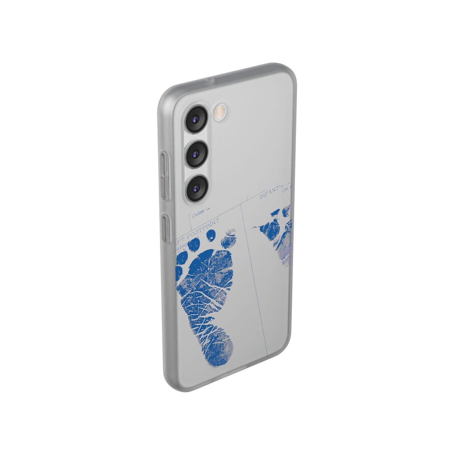 Flexi Case – Mom’s Little Blue Footprints