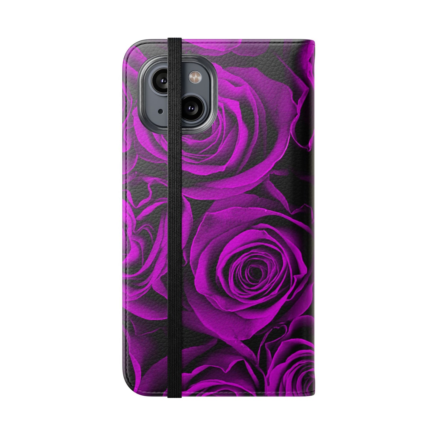 Flip Case – Amethyst Roses