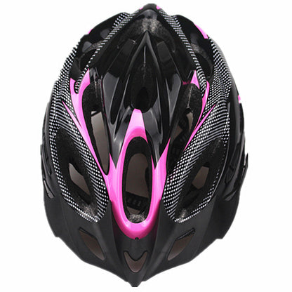 Carbon Skull Mountain Bike Helmet - EPS Construction, Ventilated, Adjustable Fit, Unisex