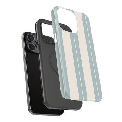 Impact-Resistant Phone Case – Coastal Stripe