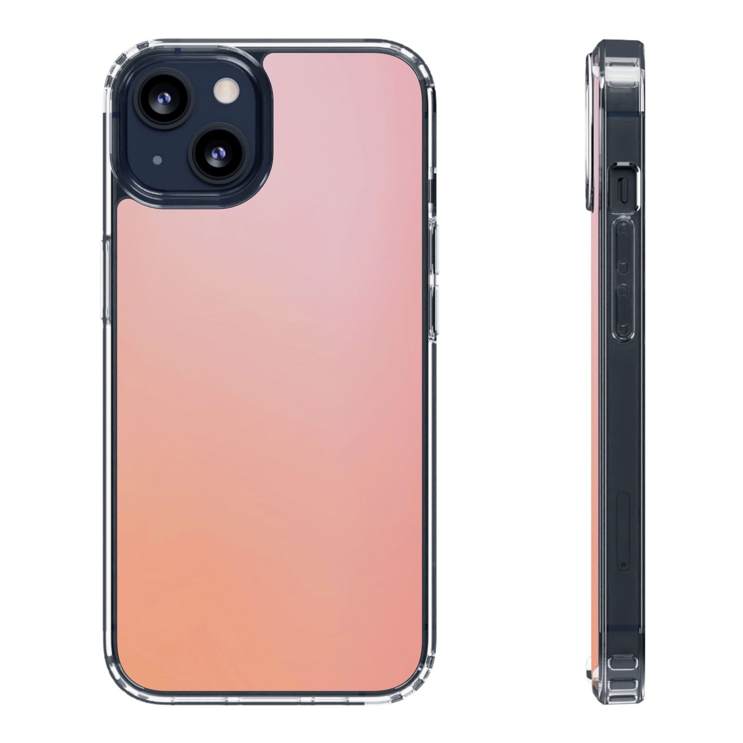 Clear Phone Case – Peachy Calm