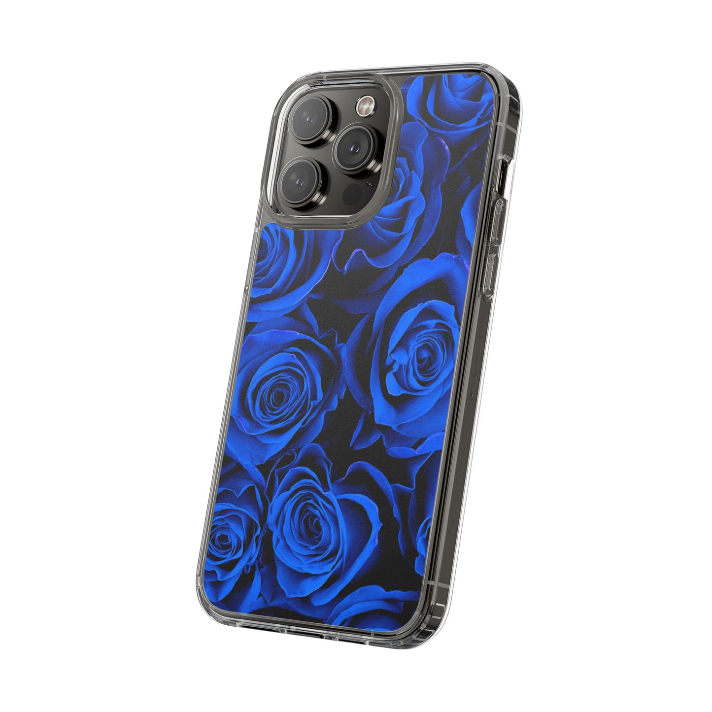 Clear Phone Case – Midnight Bloom