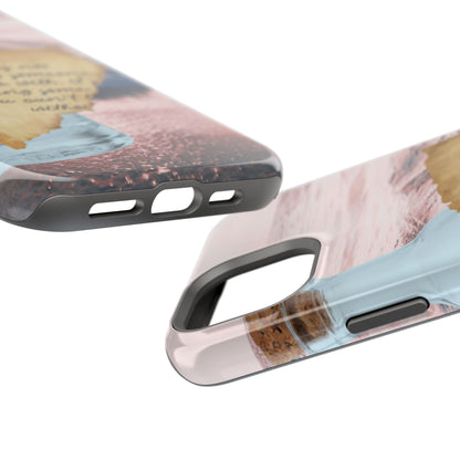Impact-Resistant Phone Case – Written in the Tide – Compatible with iPhone 11–17 & Samsung Galaxy S22–S26 Series