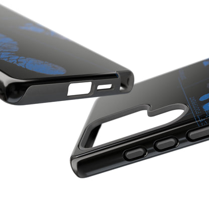 Protective Phone Case – Mom’s Little Blue Footprints