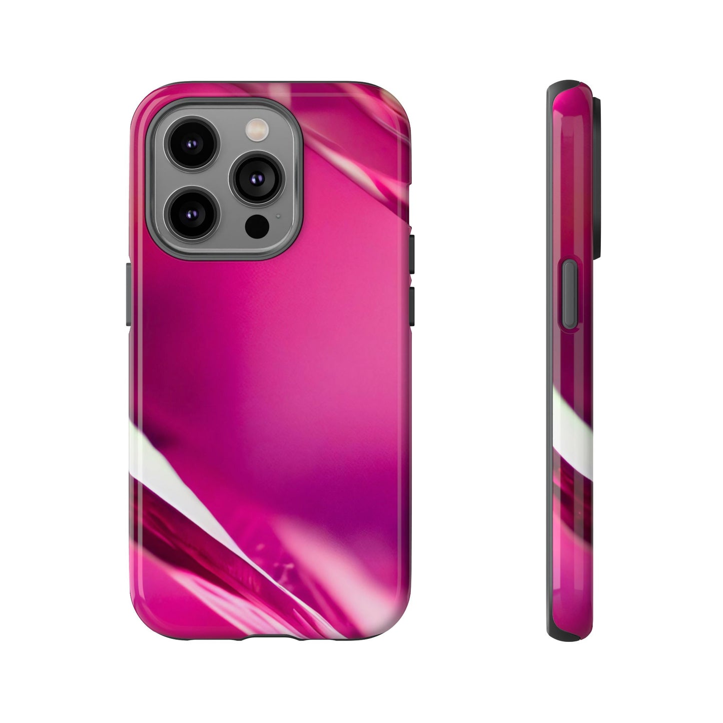 Protective Phone Case – Magenta Motion