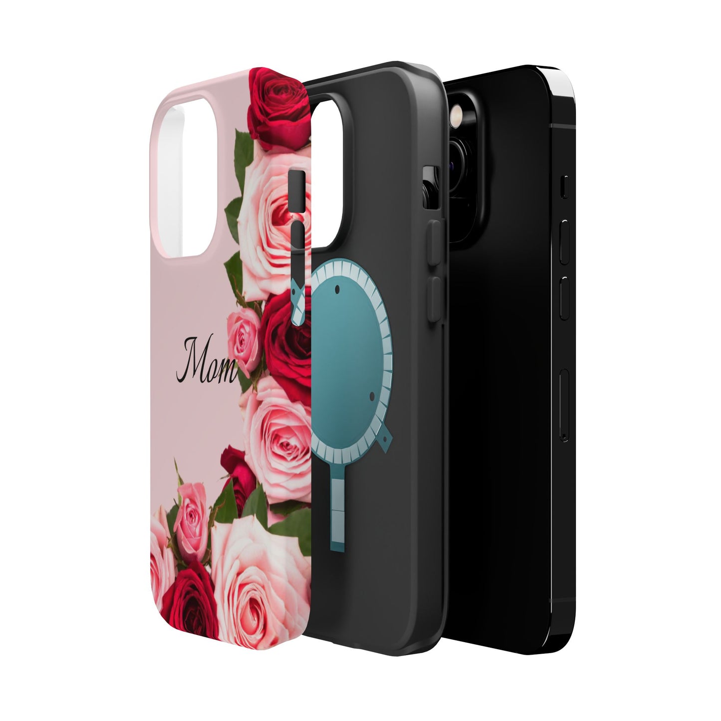 Wireless-Charging Compatible Case – Mom’s Rose Bouquet