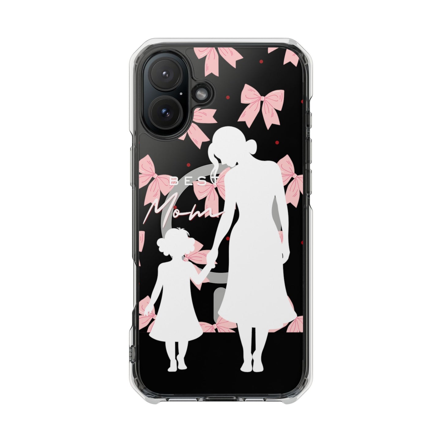 Clear Magnetic Phone Case – Best Mom: My Little Girl