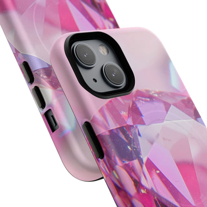 Protective Magnetic Phone Case – Pink Ice