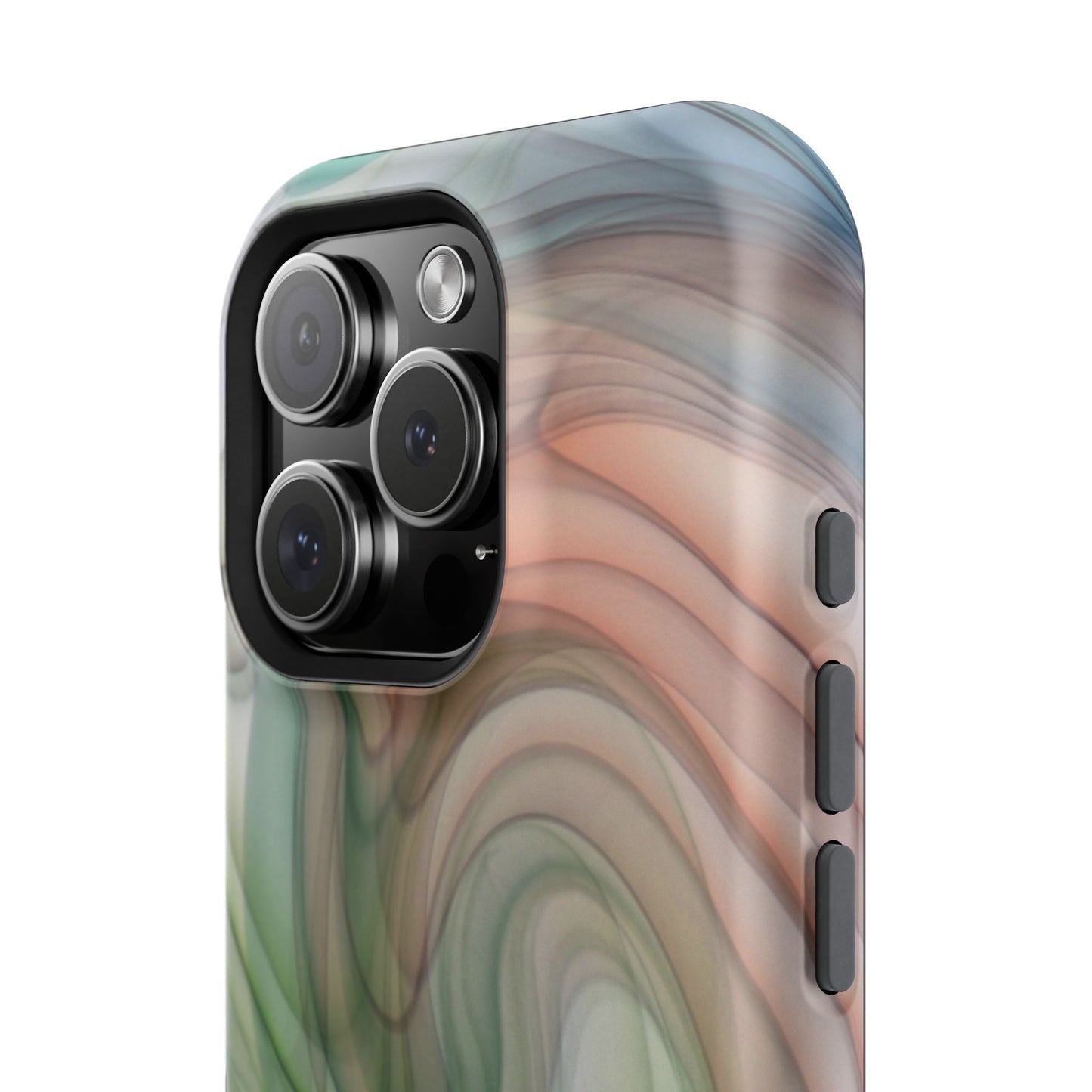 Impact-Resistant Phone Case – Marble Flow