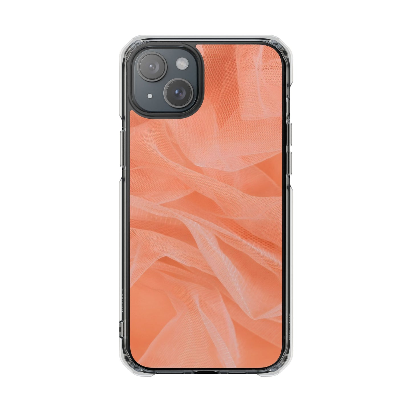 Clear Magnetic Phone Case – Coral Veil