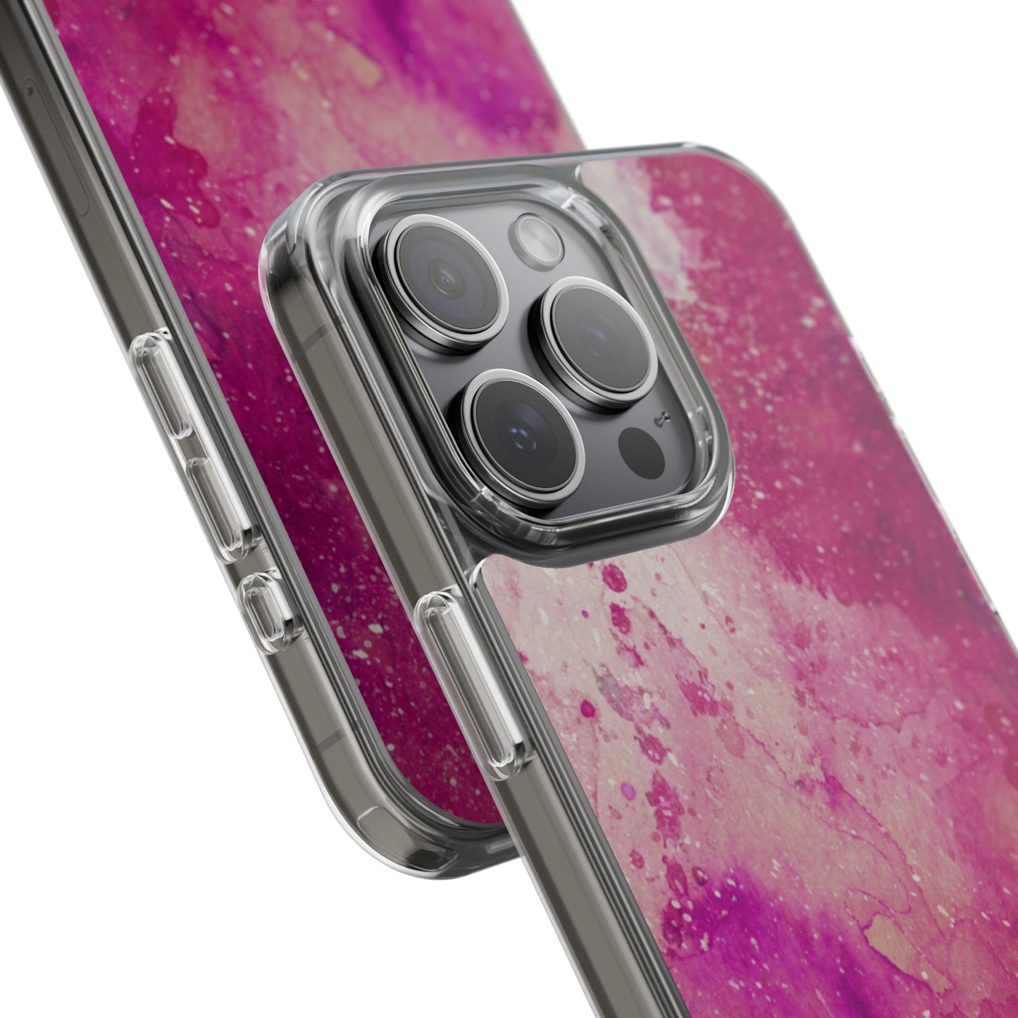 Clear Phone Case – Spilled Wine
