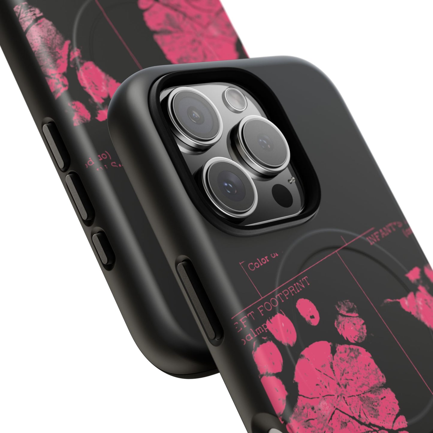 Protective Magnetic Phone Case – Mom’s Little Pink Footprints