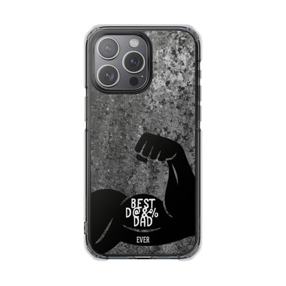 Clear Magnetic Phone Case – Best Dad Ever