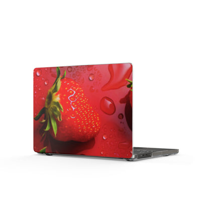 Clear Laptop Case – Strawberry Drip