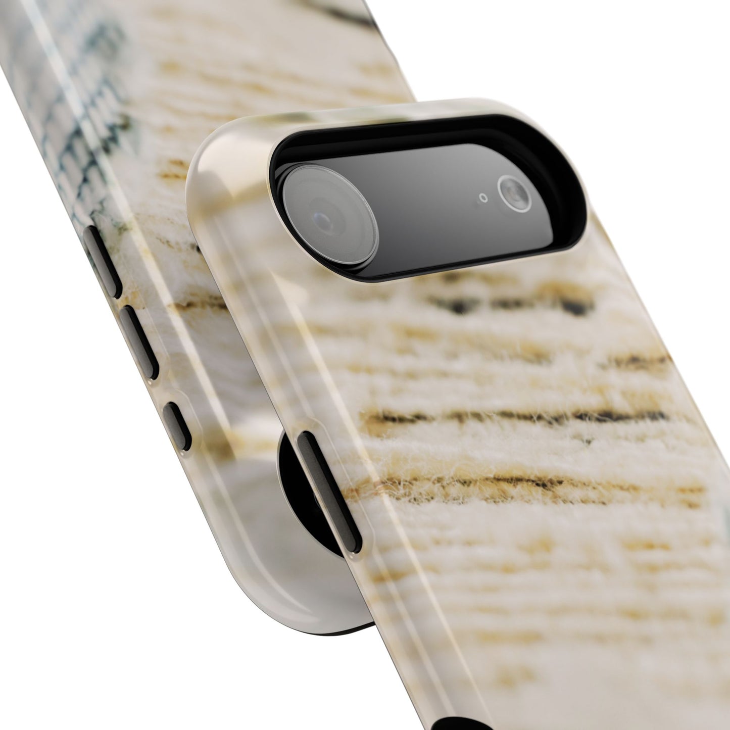 Impact-Resistant Phone Case – Woven Warmth