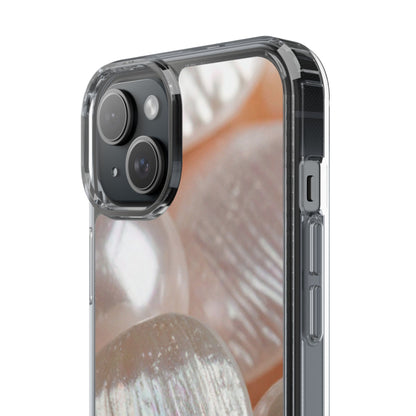 Clear Phone Case – Blush Pearl