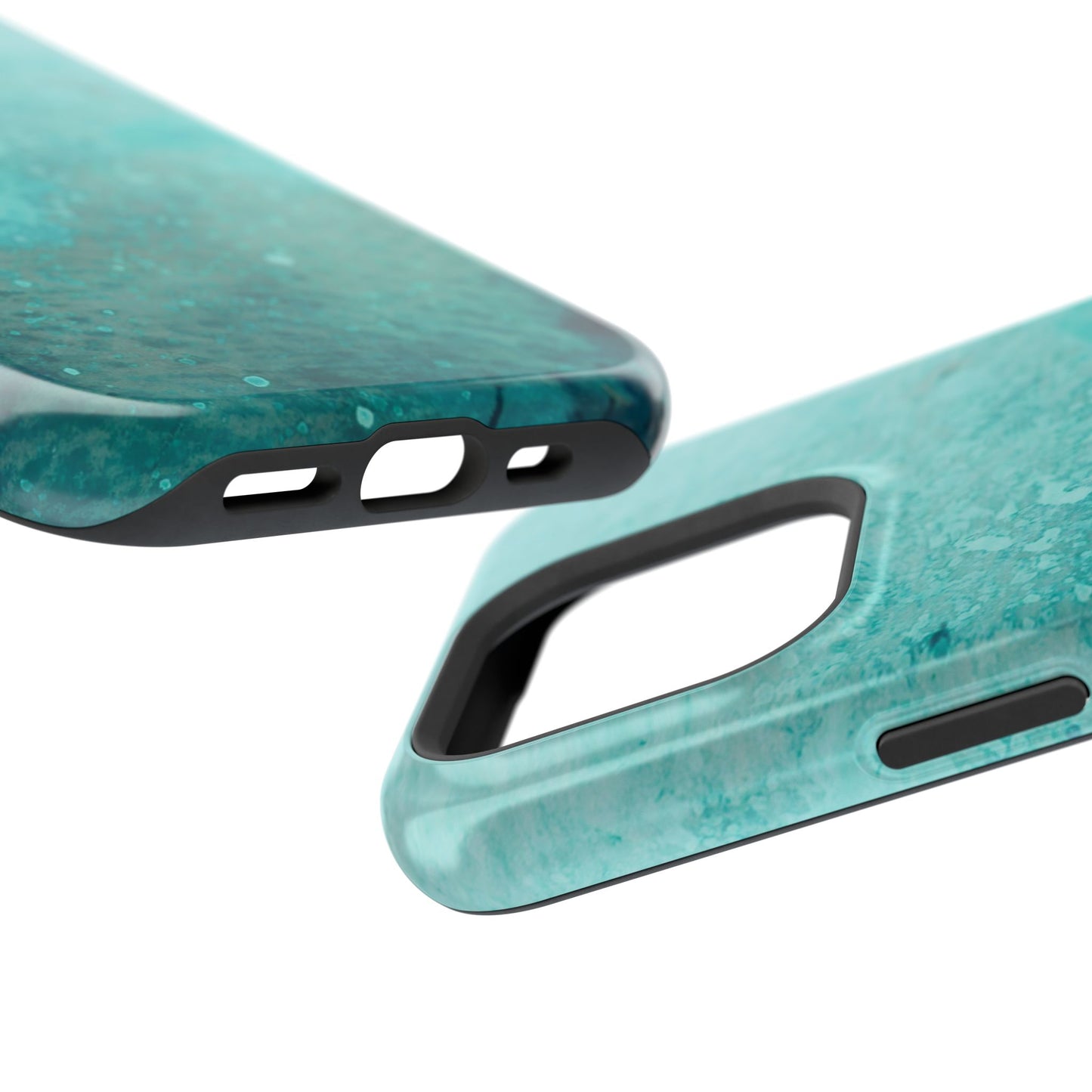 Wireless-Charging Compatible Case – Sea Glass