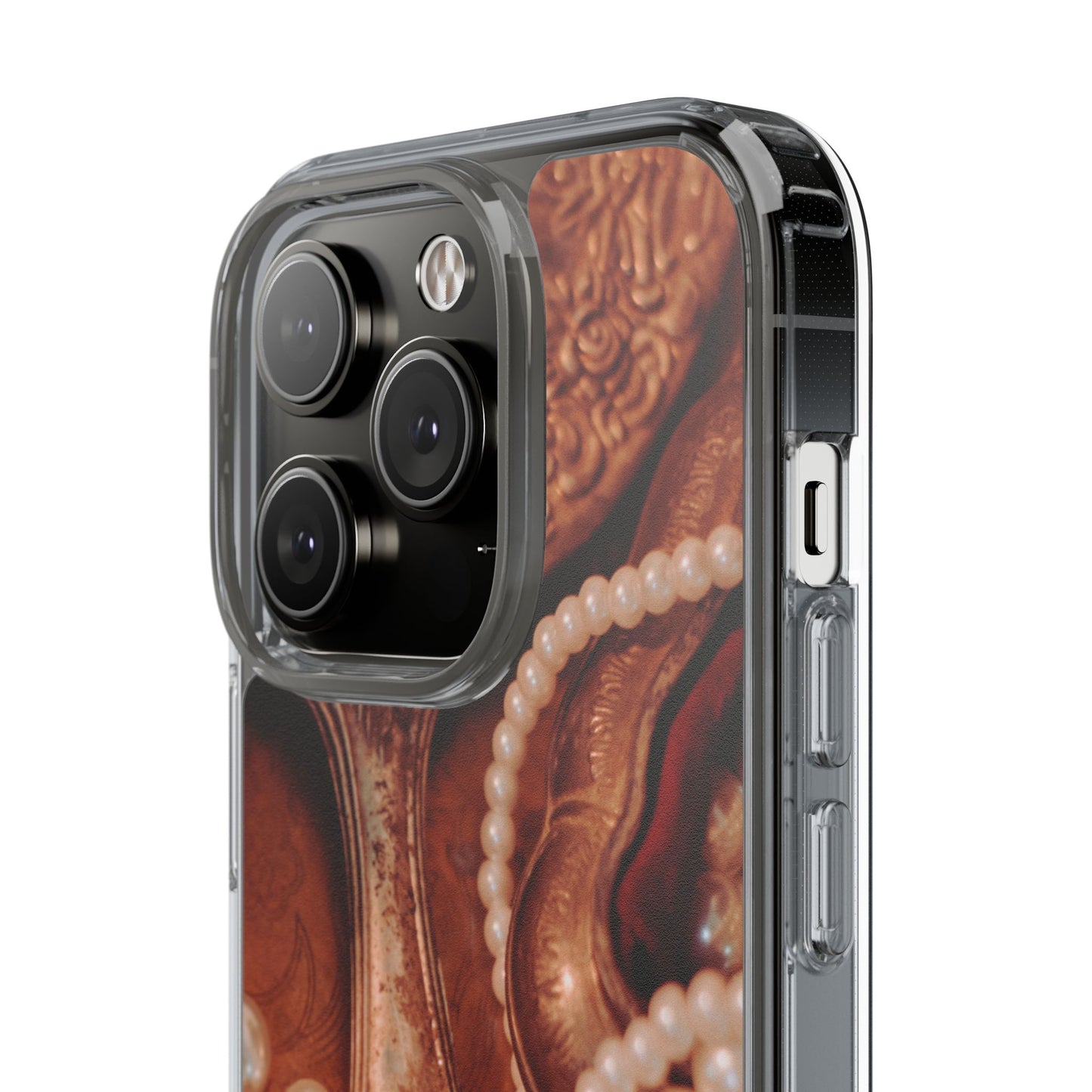 Clear Phone Case – Bronze Vanity
