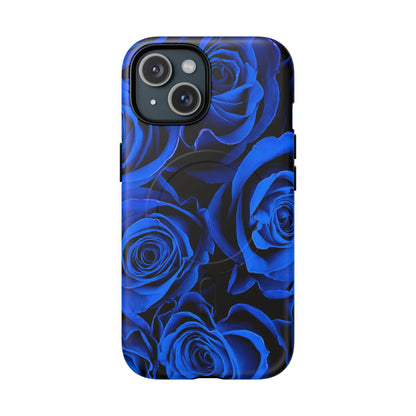 Protective Magnetic Phone Case – Midnight Bloom