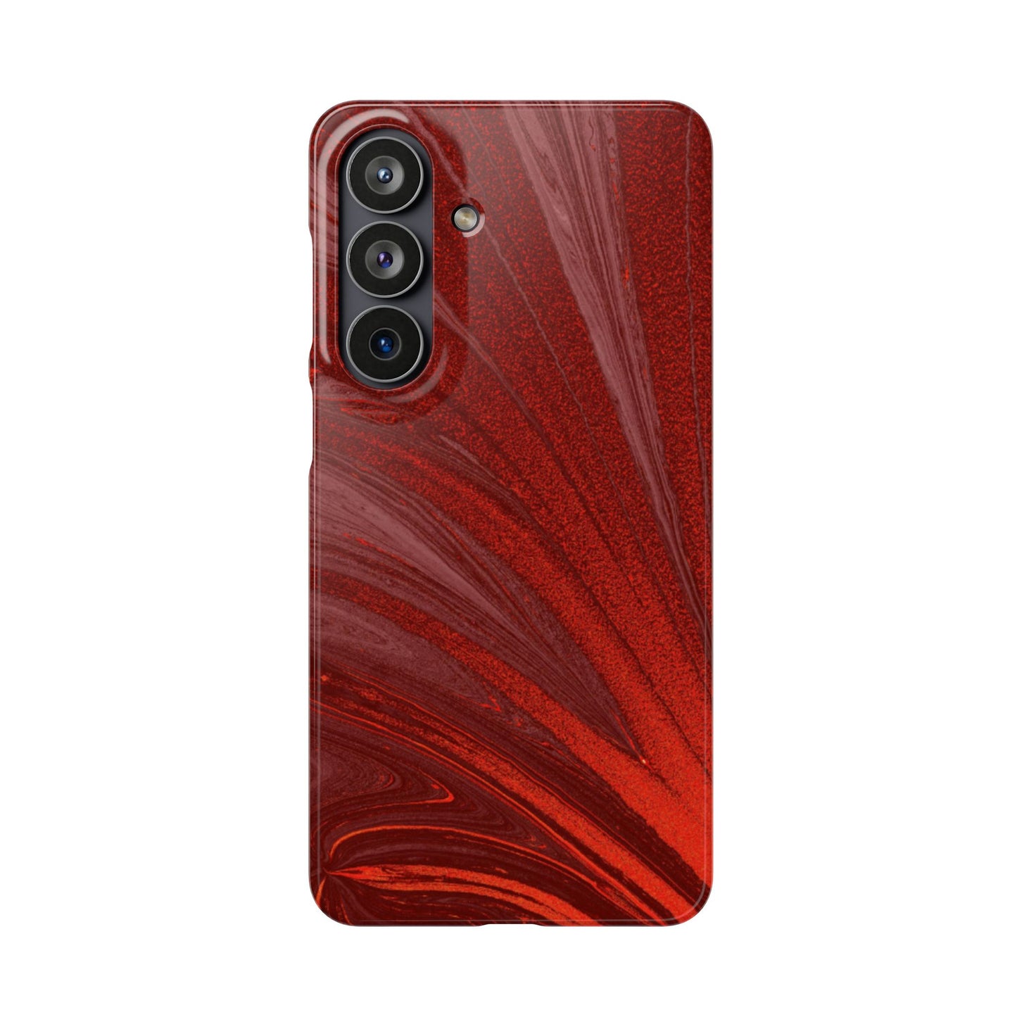 Snap Phone Case – Crimson Current