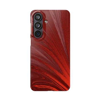 Snap Phone Case – Crimson Current