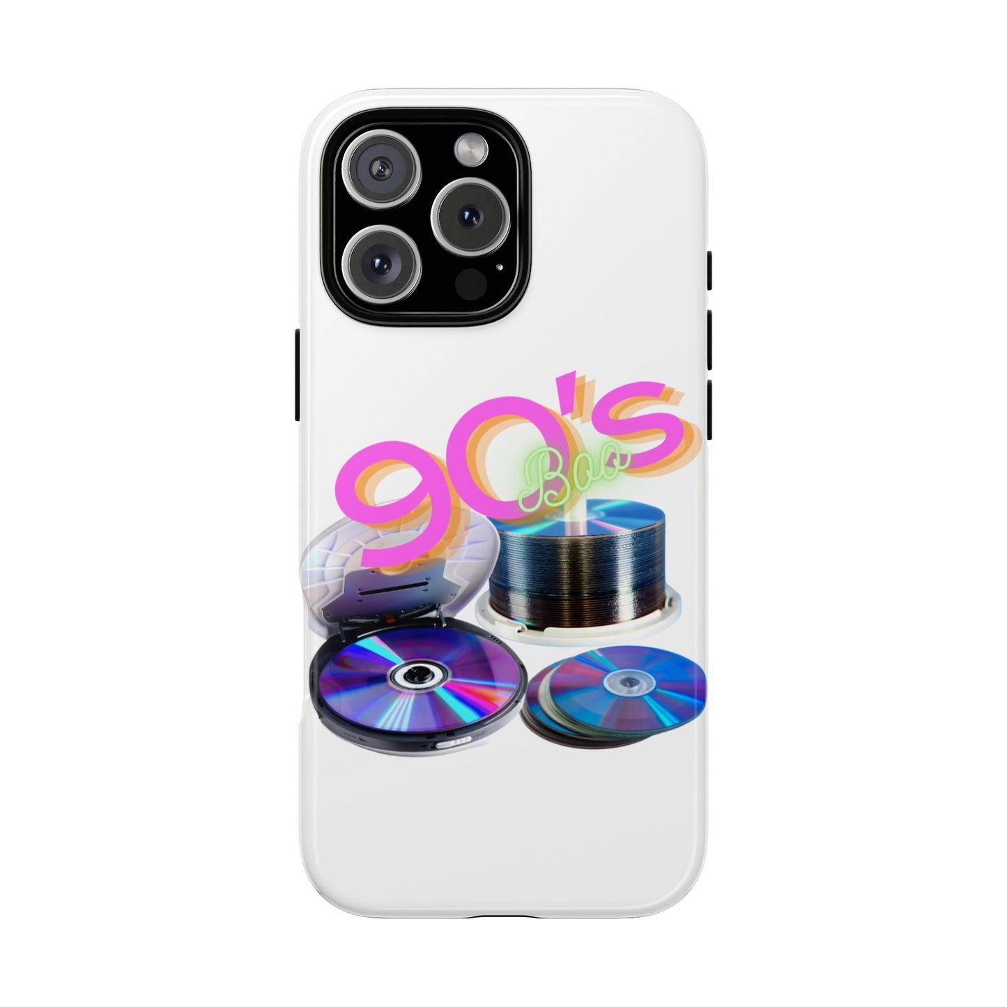 Protective Phone Case – 90s Spin