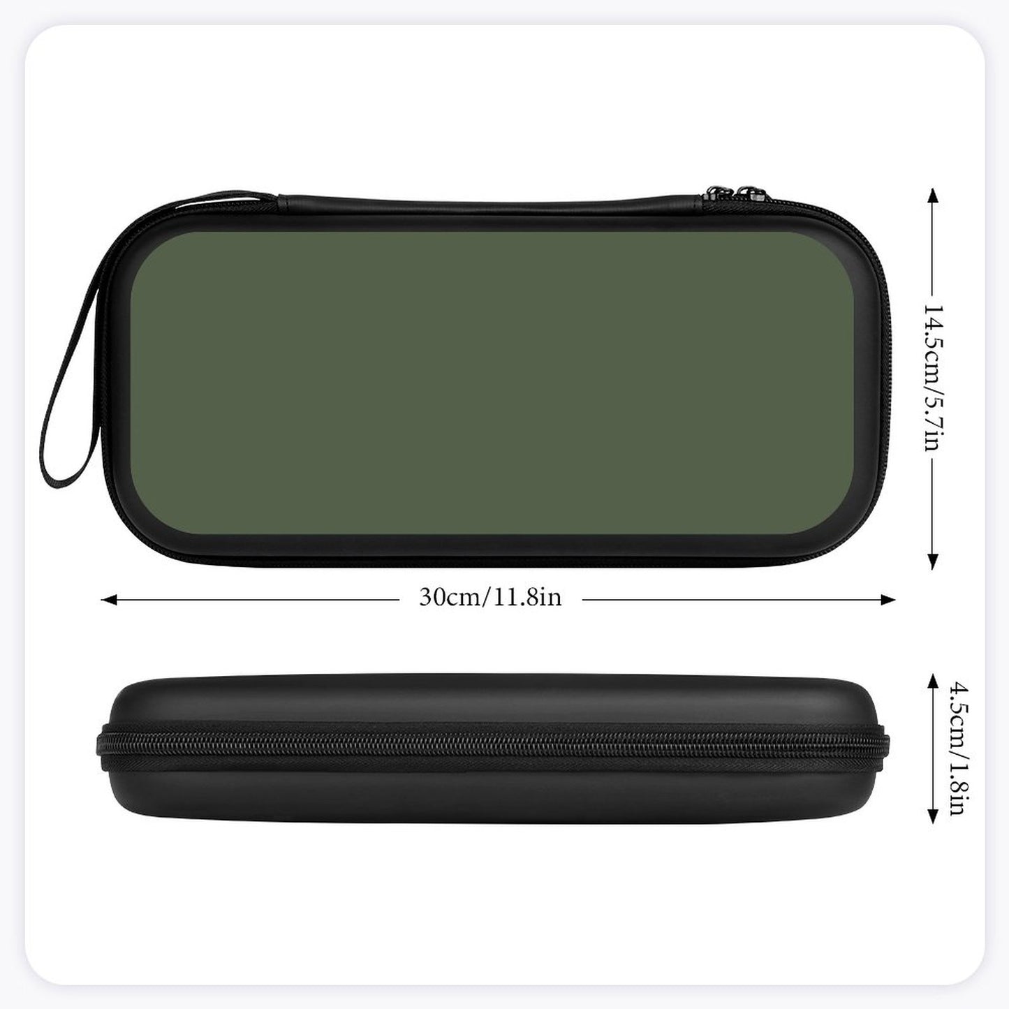 Travel Case – Cabin Green – Compatible with Nintendo Switch 2