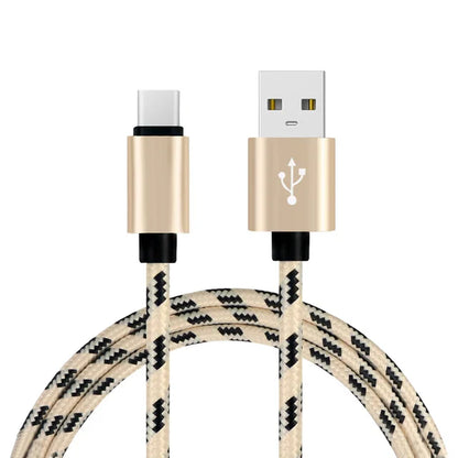 USB-A to USB-C Braided Charging Cable – 2m Premium Reach