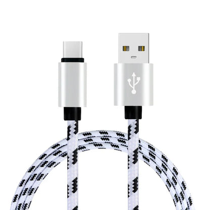 USB-A to USB-C Braided Charging Cable – 2m Premium Reach