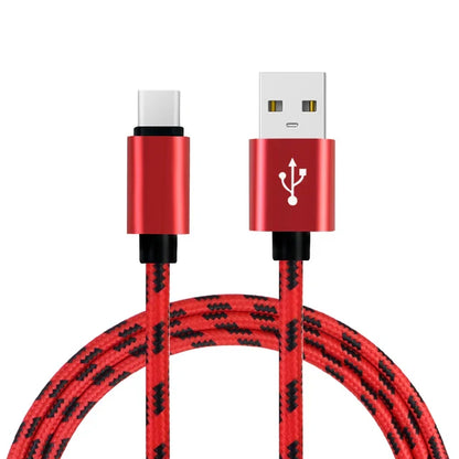 USB-A to USB-C Braided Charging Cable – 2m Premium Reach
