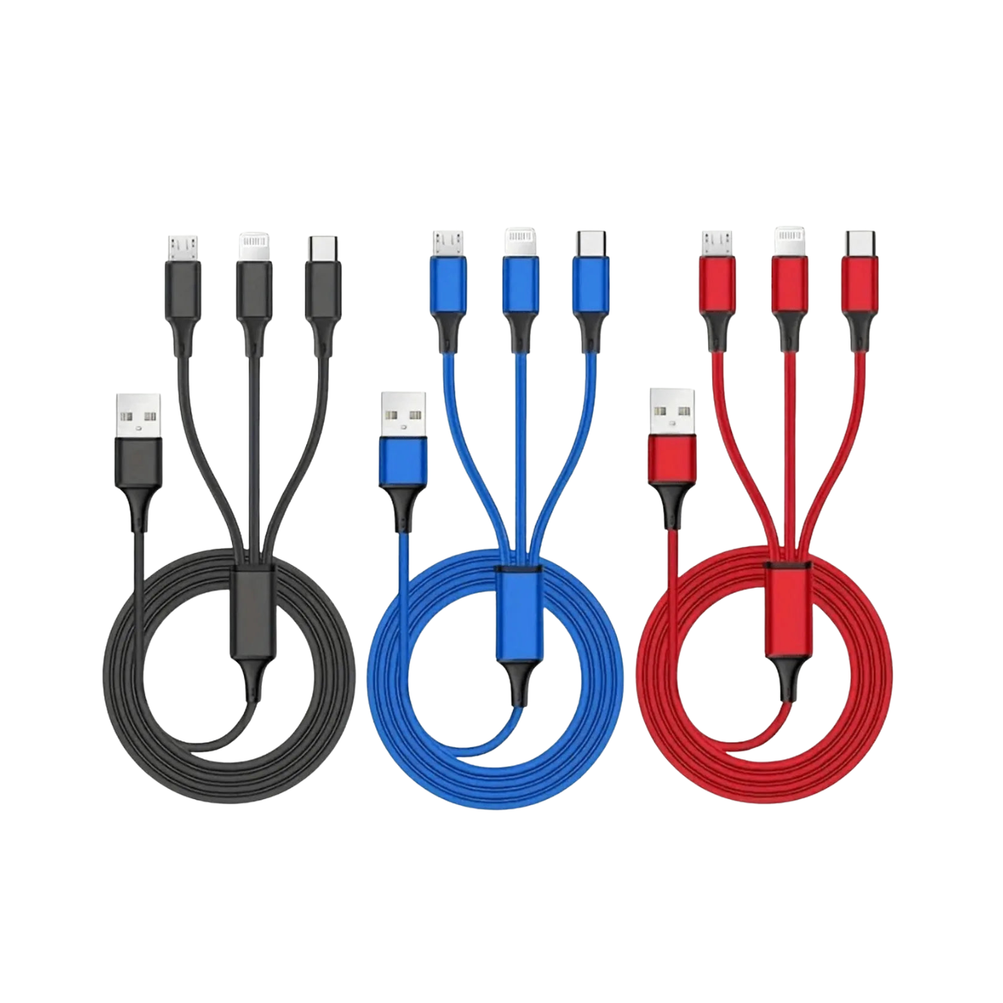 3-in-1 Charging Cable – One Cable for Multiple Devices