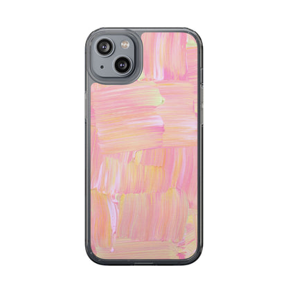 Clear Phone Case – Sorbet Stroke