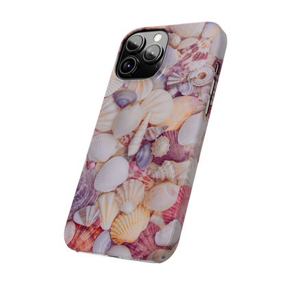 Slim Phone Case – Shell Scatter