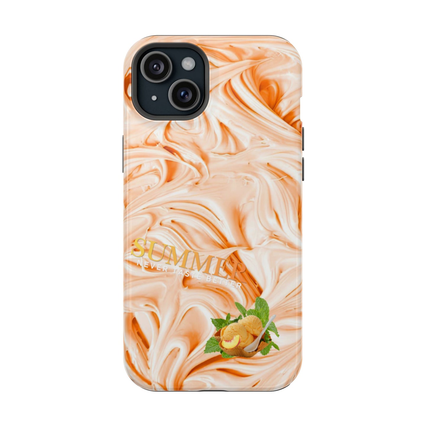 Wireless-Charging Compatible Case – Peach Sorbet