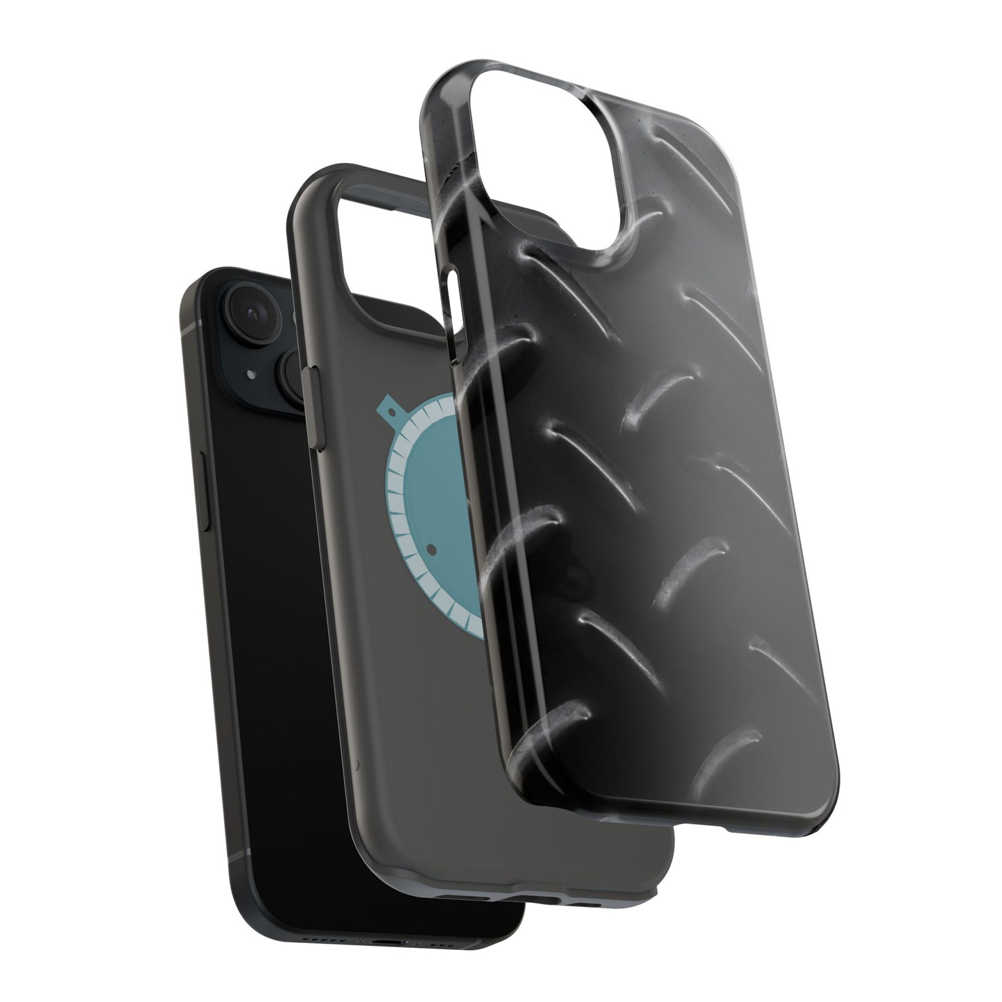 Wireless-Charging Compatible Case – Blackout Plate