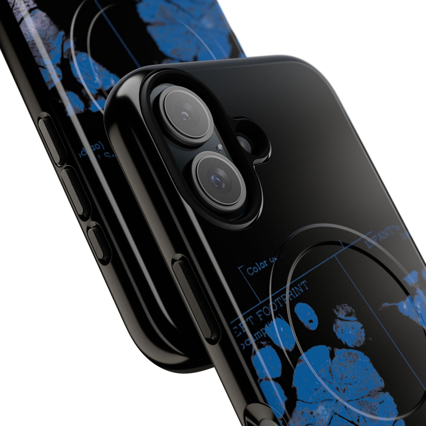 Protective Magnetic Phone Case – Mom’s Little Blue Footprints