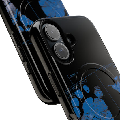 Protective Magnetic Phone Case – Mom’s Little Blue Footprints