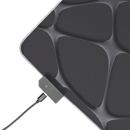 Gaming LED Desk Mat – Night Scale