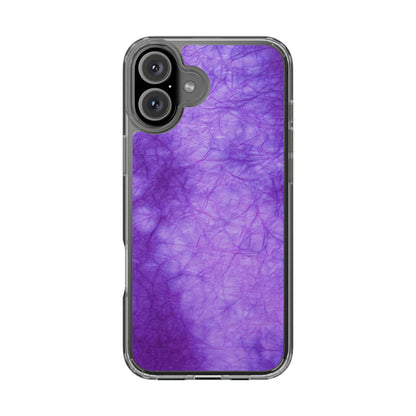 Clear Phone Case – Neon Dusk
