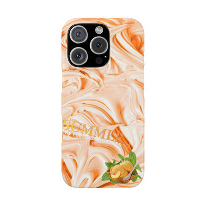Snap Phone Case – Peach Sorbet