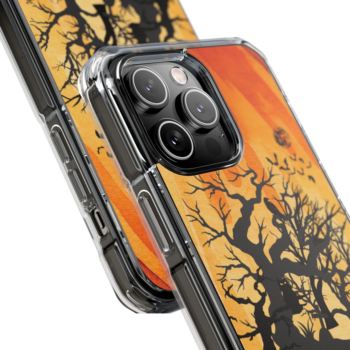 Clear Magnetic Phone Case – Hollow Night