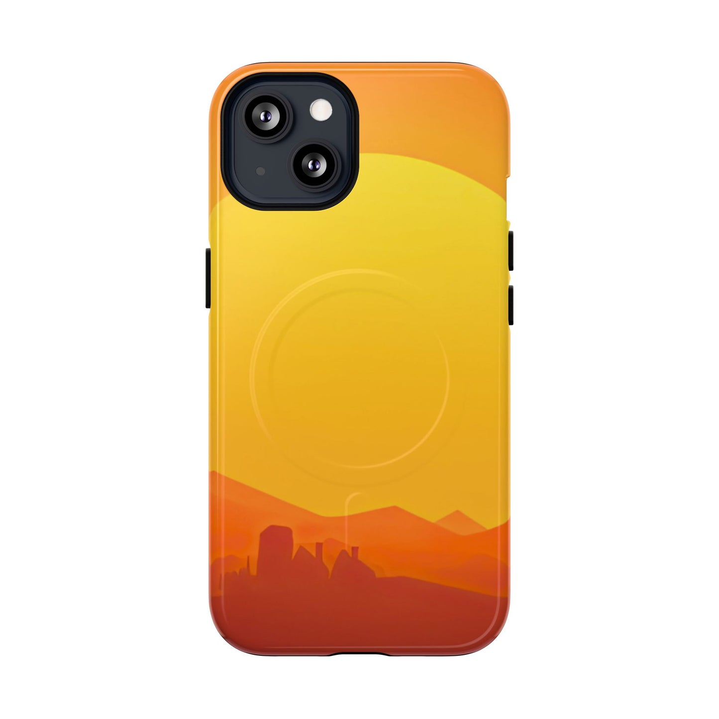 Protective Magnetic Phone Case — Desert Sunrise