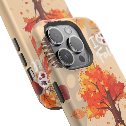 Wireless-Charging Compatible Case – Fall in Love