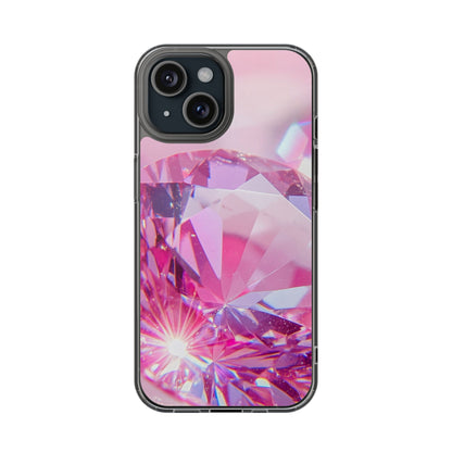Clear Phone Case – Pink Ice